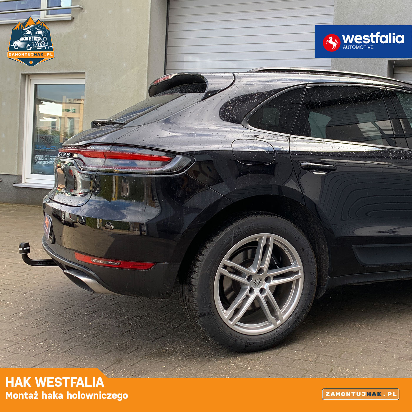 porshe z hakiem westfalia